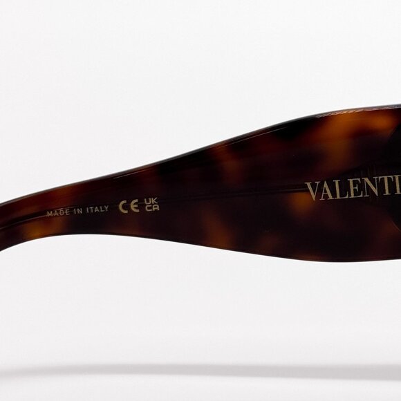 NEW VALENTINO SUNGLASSES VLS-180C HAVANA/ORANGE WOMEN EYEWEAR main image 6